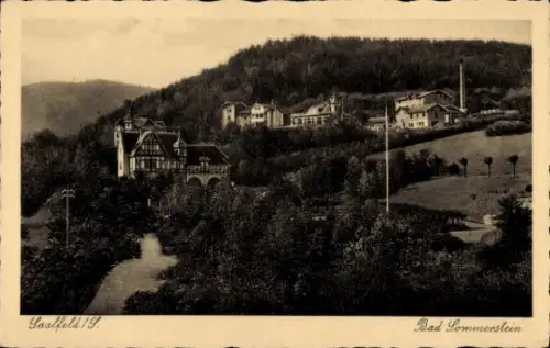 Ak Saalfeld an der Saale, Bad Sommerstein