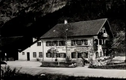 Foto Ak Winkl Bischofswiesen Oberbayern, Gastwirtschaft Ulrichshof