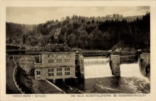 Ak Siedlęcin Boberröhrsdorf Schlesien, Neue Bobertalsperre