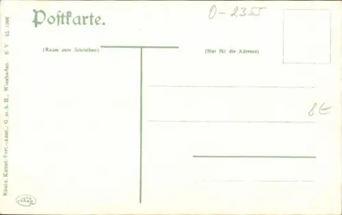 Ak Sassnitz auf Rügen, Teilansicht von der See aus