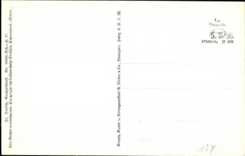 Ak Großaltdorf Vellberg in Württemberg, Luftaufnahme