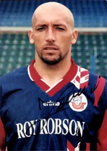 Autogrammkarte Fußballer Igor Pamic, FC Hansa Rostock, Autogramm