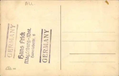 Ak Magdeburg an der Elbe, Bismarckdenkmal
