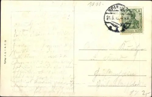 Ak Berlin Mitte, Panorama, Schloss, Dom