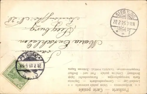 Präge Ak Frau-Porträt, Blumen, Kitsch