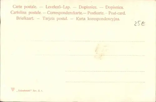 Ak Überbrettl, Liebespaar, Tanzpaar