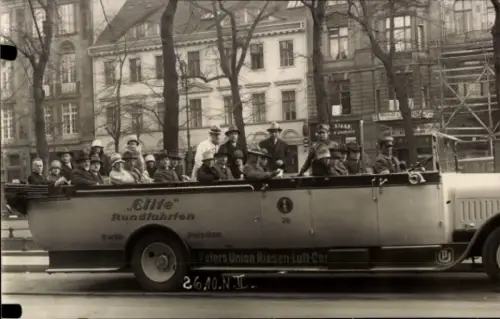 Foto Ak Berlin, Autobus, Elite Rundfahrten