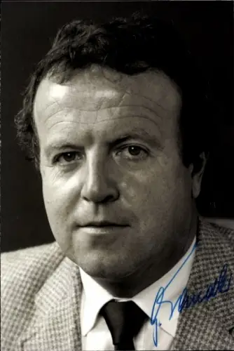 Foto Politiker Gerold Tandler, Portrait, Autogramm