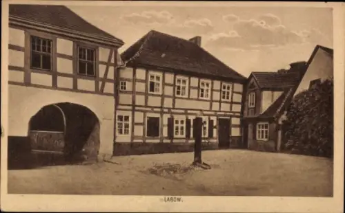 Ak Łagów Lagow Neumark Ostbrandenburg,   Gebäude, Pfarrgotlager, 1924