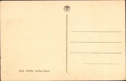 Ak Bone Algerien, Fort Genois