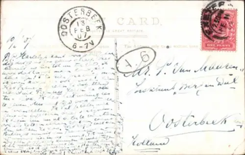 Ak Exeter Devon England, Buller Statue and St. David's Kirche