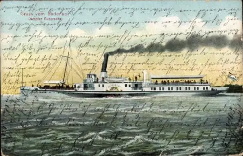 Ak Bodensee, Dampfer Rupprecht