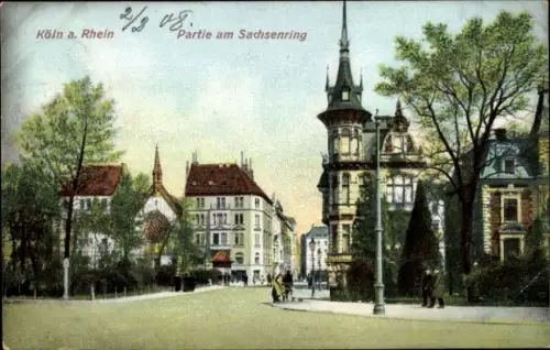 Ak Köln am Rhein, Sachsenring