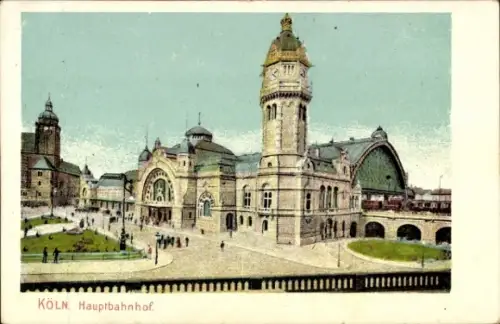 Ak Köln am Rhein, Hauptbahnhof