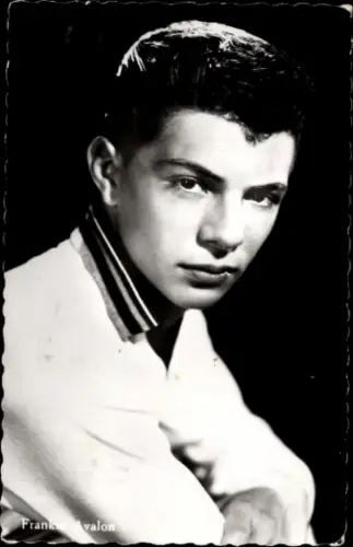 Ak Schauspieler Frankie Avalon, Porträt