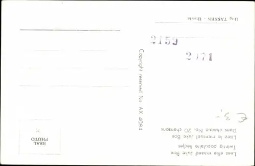 Ak Sängerin Caterina Valente,