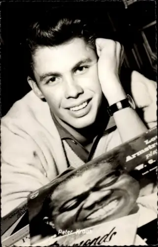 Ak Schauspieler und Sänger Peter Kraus, Portrait, Sugar Baby