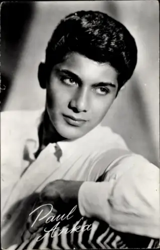 Ak Schauspieler und Sänger Paul Anka, Portrait, Der längste Tag, Gilmore Girls