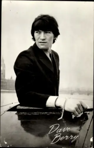 Ak Sänger Dave Berry, Porträt