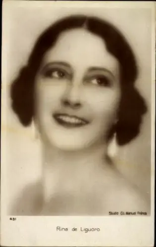Ak Schauspielerin Rina De Liguoro