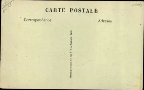 Ak Verneuil Eure, Place de la Madeleine