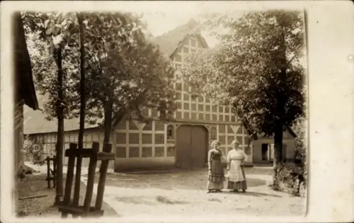 Foto Ak Sohlingen Uslar in Niedersachsen, Bauernhof