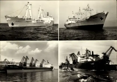 Ak Frachtschiffe, Transport, Frachter