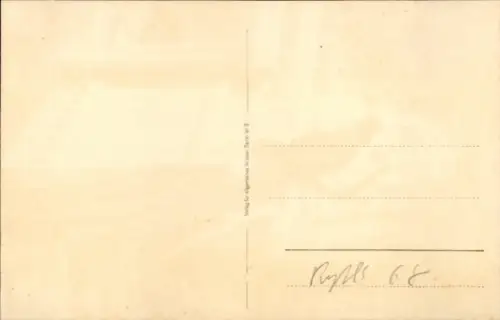 Ak Hirten, Junge mit Flöte, Mädchen mit Kopftuch