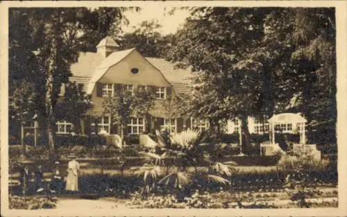 Ak Szczecin Stettin Pommern, Parkhaus