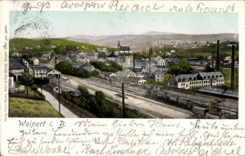 Ak Vejprty Weipert Region Aussig, Gesamtansicht
