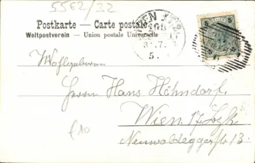 Ak Vejprty Weipert Region Aussig, Gesamtansicht