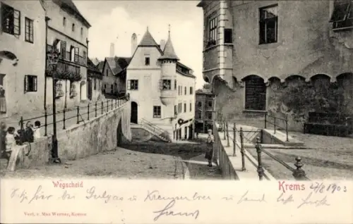 Ak Krems an der Donau Niederösterreich, Wegscheid