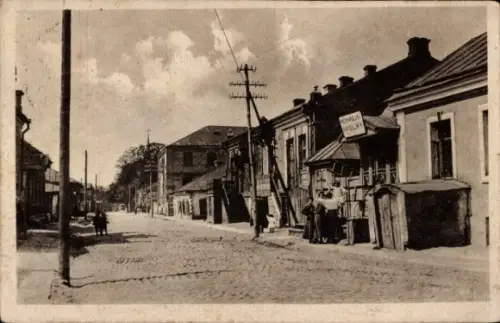 Ak Kowel Ukraine, Preußenstraße