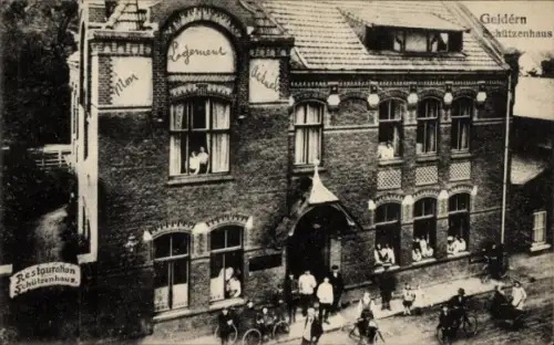 Ak Geldern am Niederrhein, Restaurant Schützenhaus