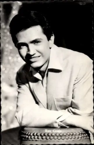 Ak Schauspieler und Musiker Rex Gildo, Portät