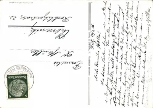 Lied Ak Mei schie's Dreiznhah, Erwin Schwarz, Grenzbrücke, Dreizehnter Hahn, Reitzenhain