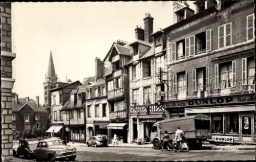 Ak Lisieux Calvados, Rue H. Cheron