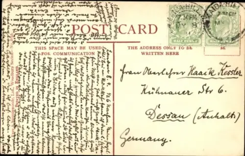 Künstler Ak Merrit, A. L., Die Liebe stürmt