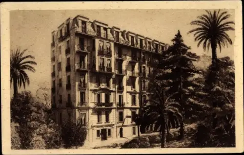 Ak Nice Nizza Alpes Maritimes, Hotel Alberti