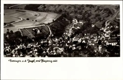 Ak Bieringen Schöntal in Württemberg, Luftaufnahme