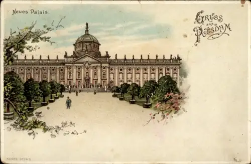 Litho Potsdam, Neues Palais