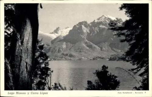 Ak Argentinien, Lago Moreno y Cerro Lopez