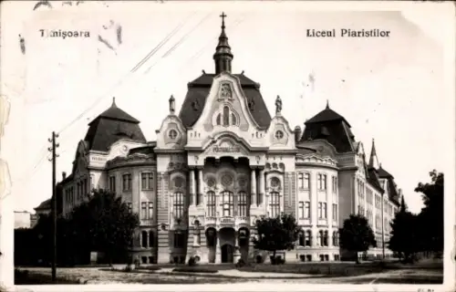 Ak Timișoara Temesvár Temeswar Rumänien, Liceul Piaristilor