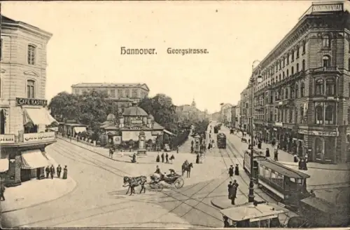 Ak Hannover, Georgstraße