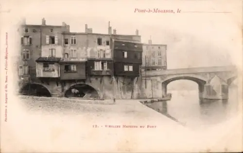 CPA Pont à Mousson Meurthe-et-Moselle, Pont
