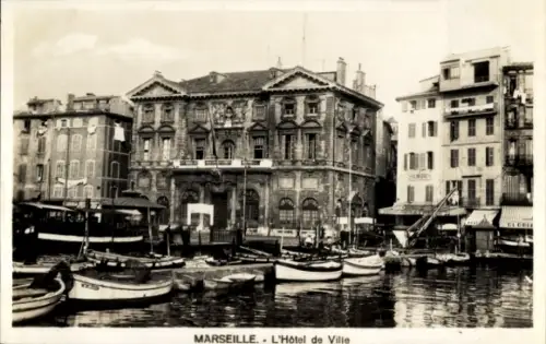 CPA Marseille Bouches du Rhône, Hotel de Ville