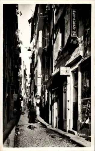 CPA Marseille Bouches du Rhône, Rue de la Rose