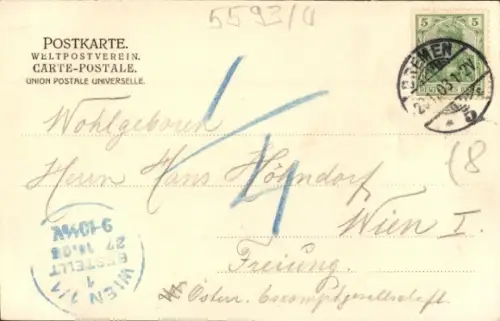 Ak Hansestadt Bremen, Roland