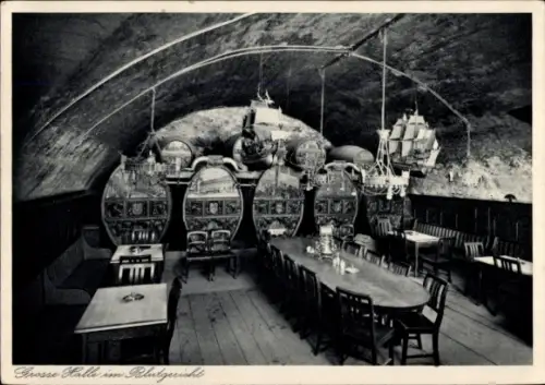 Ak Kaliningrad Königsberg Ostpreußen, Große Halle im Blutgericht