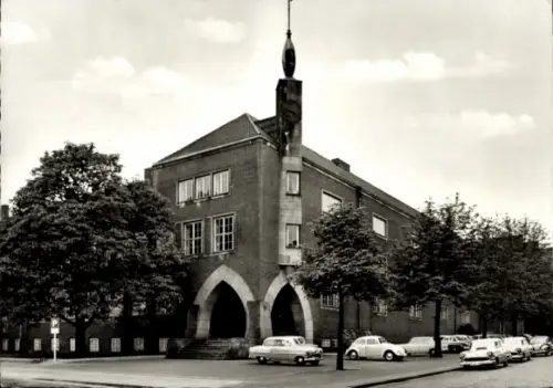 Ak Herten im Ruhrgebiet Westfalen, Gymnasium